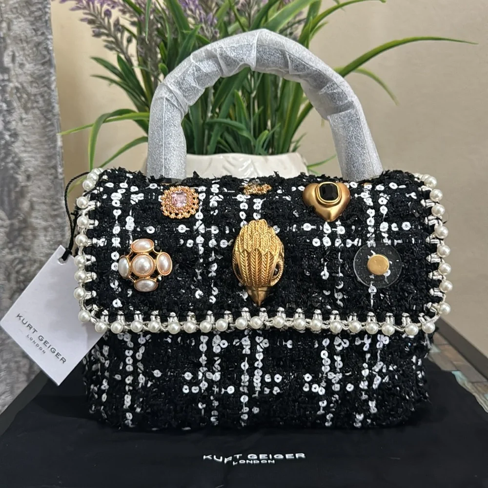 Kurt Geiger London
Handle Mini Kensington Satchel Bag - Picture 3 of 12